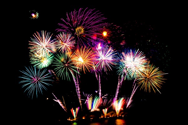 Scegliere fuochi artificio perfetti.